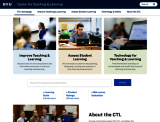 ctl.byu.edu screenshot