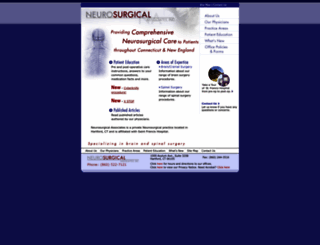 ctneurosurgery.com screenshot