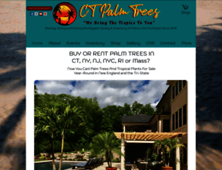 ctpalmtrees.com screenshot
