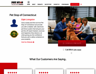 ctpetfence.petstop.com screenshot