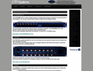 ctpsystems.co.uk screenshot