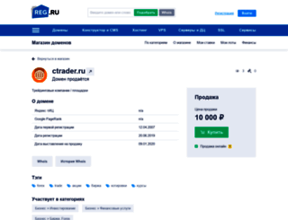 ctrader.ru screenshot