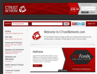 ctrustnetwork.com screenshot