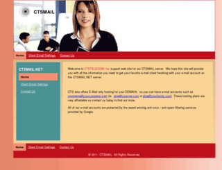 ctsmail.net screenshot