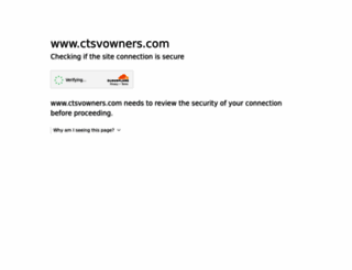 ctsvowners.com screenshot