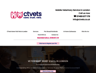 ctvets.co.uk screenshot