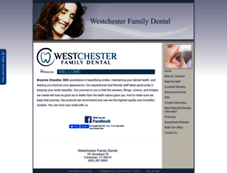 ctwestchesterfamilydental.com screenshot