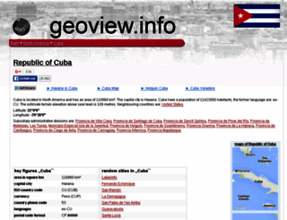 cu.geoview.info screenshot