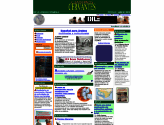 cuadernoscervantes.com screenshot
