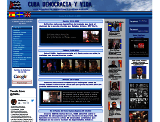 cubademocraciayvida.org screenshot