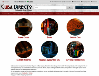 cubadirecto.com screenshot