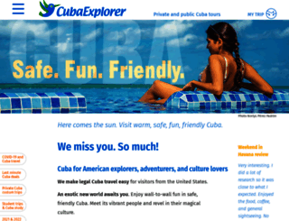 cubaeducationtours.com screenshot