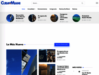 cubaenmiami.com screenshot