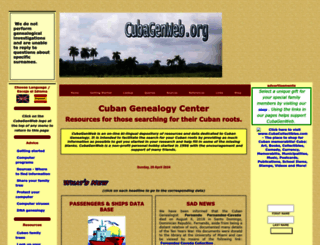 cubagenweb.org screenshot