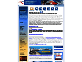cubalinda.com screenshot