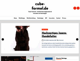 cube-formel.de screenshot