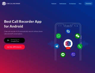 cubeacr.app screenshot