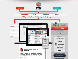 cubeanywhere.com screenshot