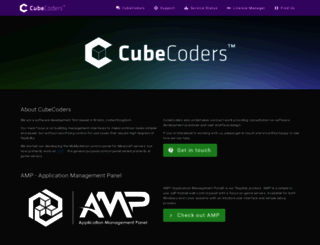 cubecoders.com screenshot