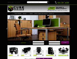 cubedesigns.com screenshot