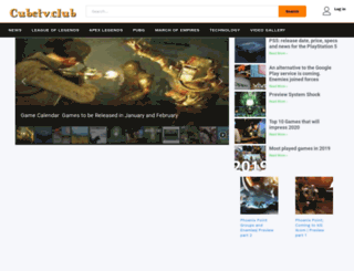 cubetv.club screenshot