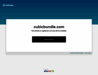 cubicbundle.com screenshot
