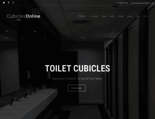 cubiclesonline.co.uk screenshot