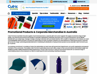 cubicpromote.com.au screenshot