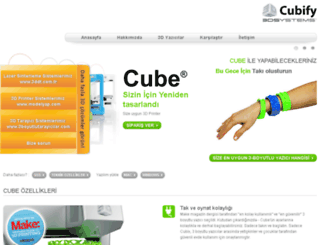 cubify3dprint.com screenshot