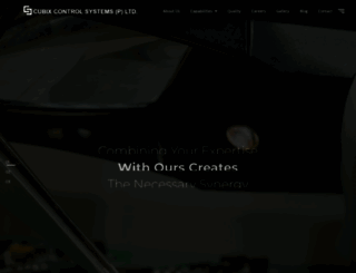 cubixcontrolsystems.com screenshot