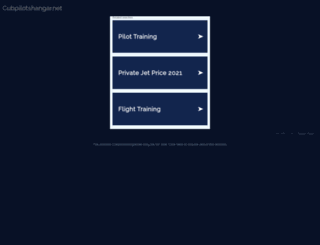 cubpilotshangar.net screenshot
