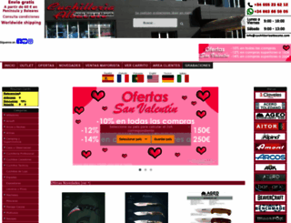 cuchilleriaalbacete.com screenshot