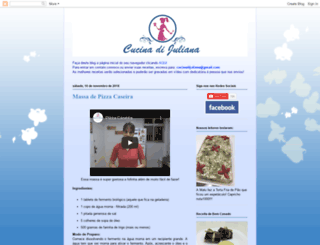 cucinadijuliana.blogspot.com screenshot