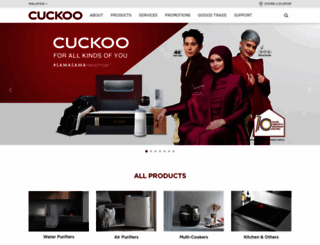 cuckoo.com.my screenshot