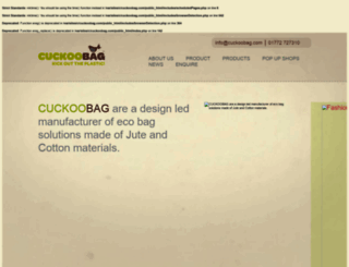 cuckoobag.com screenshot