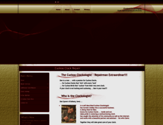 cuckooclockologist.com screenshot