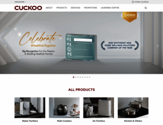 cuckoosg.com screenshot