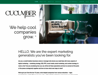 cucumbermarketing.com screenshot
