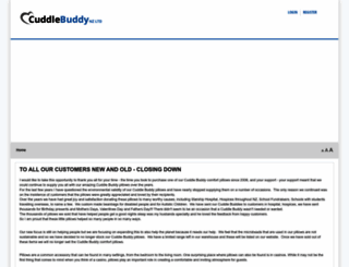 cuddlebuddies.co.nz screenshot