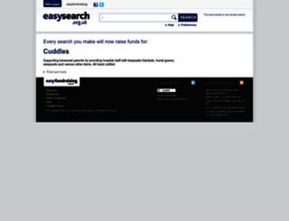 cuddles.easysearch.org.uk screenshot