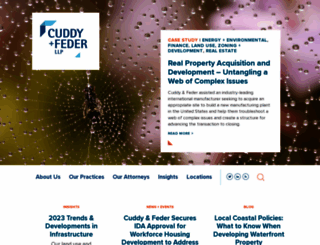 cuddyfeder.com screenshot