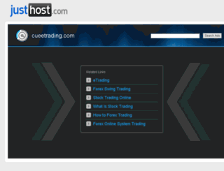 cueetrading.com screenshot