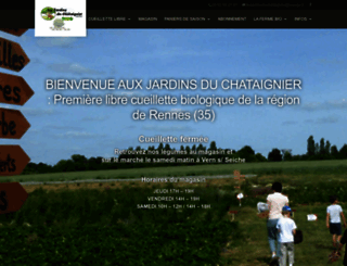cueillette-bio-rennes.fr screenshot