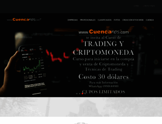 cuencanos.com screenshot