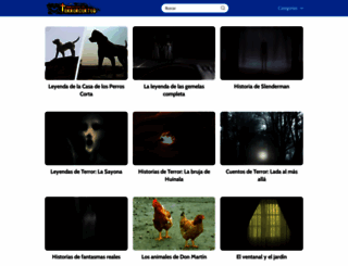 cuentosdeterrorcortos.com screenshot