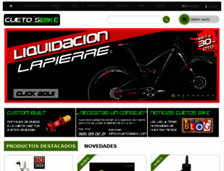 cuetosbike.com screenshot