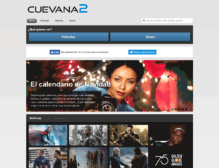 cuevana2.com screenshot