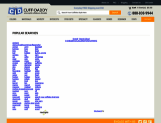 cuff-daddy.commerce-search.net screenshot