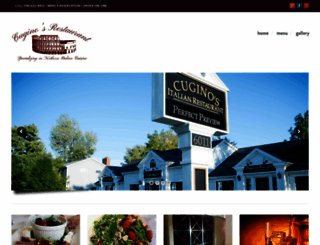 cuginositalianrestaurant.com screenshot