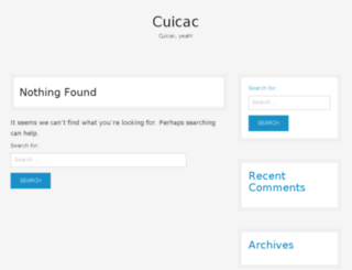 cuicac.com screenshot